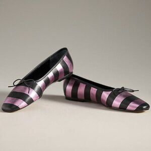 Brand New Maeve Square-Toe Ballet Flats Shoes